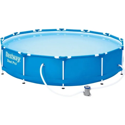 "Schwimmbad mit Filterpumpe - Ø366cm - 6473 L - Filterpumpe: 1,2 m³/h image"