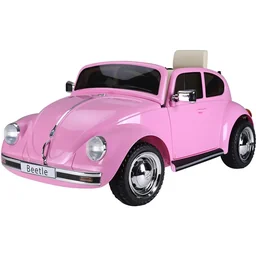 Kinderauto von Volkswagen Beetle Kinderfahrzeug Elektroauto mit MP3 Licht Musik 