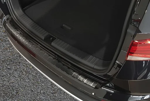 "Ladekantenschutz Edelstahl graphite / black für Seat Ateca, Baujahr 2016> image"
