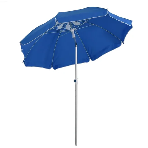 "Sonnenschirm mit Kippfunktion blau image"