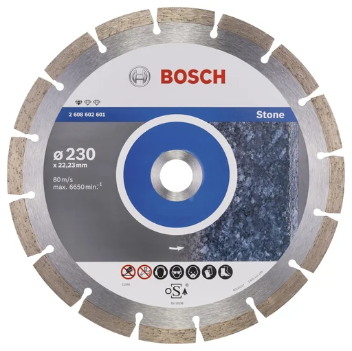 "Diamanttrennscheibe Standard for Stone 230 x 22,23 image"