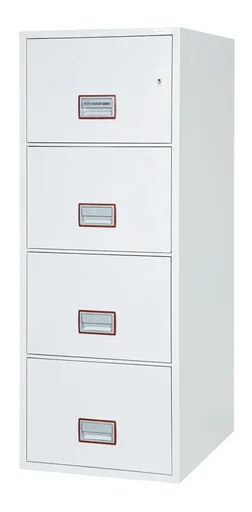 "Aktenschrank World Class Vertical Fire File mit 4 Schubladen und Schlüsselschloss image"