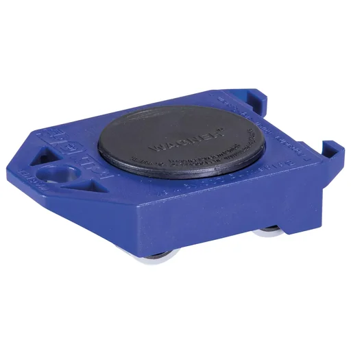 "Transporthilfe MM 3171, 12 x 8 x 3,5 mm, softe Rollen Ø 30 mm, TÜV- & GS, kippsicher, Drehteller, Tragkraft 200 kg image"