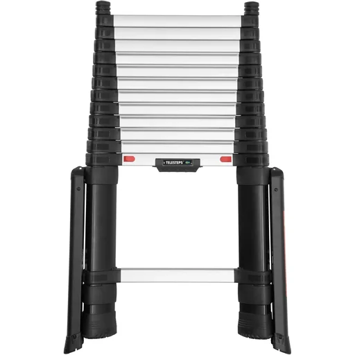 "Teleskop-Anlegeleiter, PrimeLine, 4,1 Meter, mit Stabilisator image"