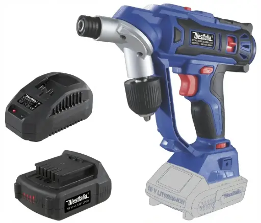 "Akku-Twin Drill 18 V Li-Ion ATD18 + Akku 18 V Li-Ion 1,5 Ah + Ladegerät ALG 18 V Li-Ion, 2,4 Ah image"