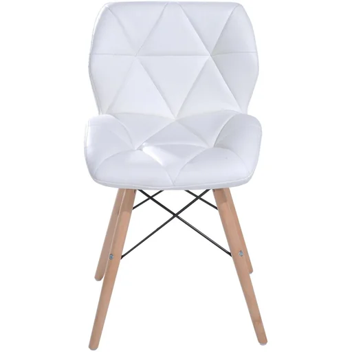 "Polsterstuhl Kinder Hocker Kinderzimmerstuhl Holz weiß image"