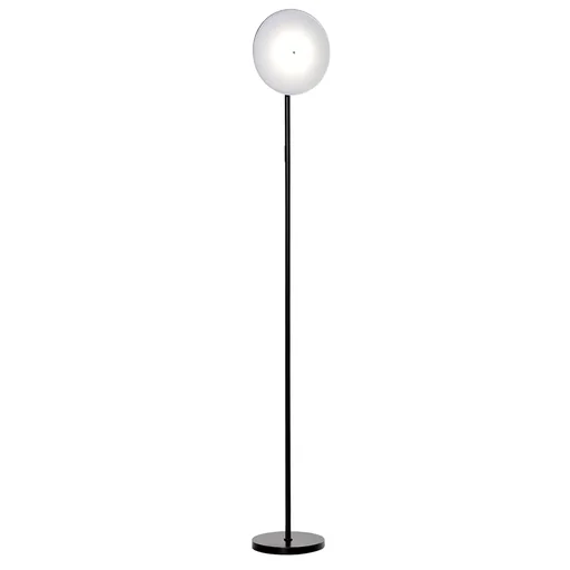 "Stehlampe mit LED um 90 Grad verstellbar abnehmbarer Lichtmast Lampe Metall Acryl Schwarz Ø28 x 171,5 cm image"