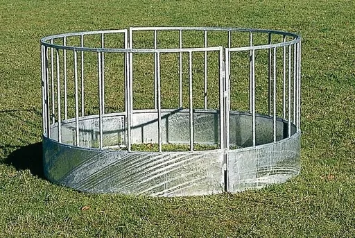 "Rundraufe für Schafe - Futtertrog für Tiere image"