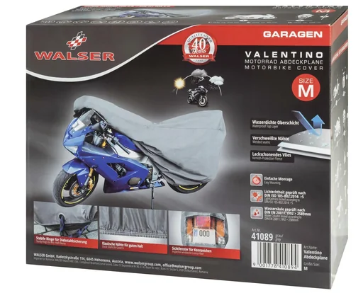 "Motorradgarage Sport - Grösse M - 215 x 95 x 120 cm - PVC image"