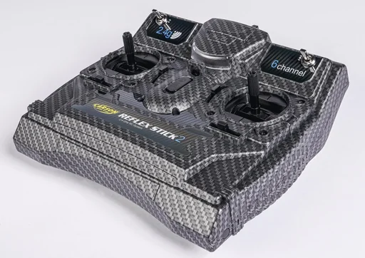 "Fernsteuerung Reflex Stick II 2.4 GHz 6 CH Carbon image"