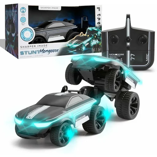 "Sharper Image RC Mongoose Luftschiff Stunt Car - Mit LED image"
