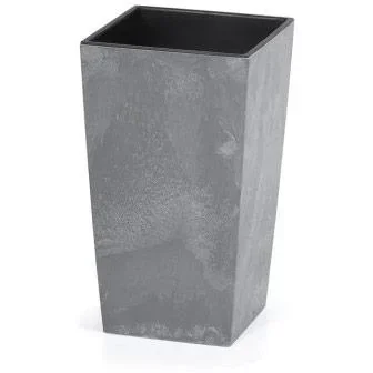 "Blumentopf Concrete Design 26L Anthrazit, 26,5 x 26,5 x 50 cm image"