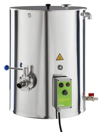 "Milcherwärmer MilkPot 50 inklusive Deckel, 50 l Edelstahl image"