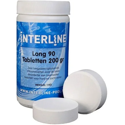 "Interlining Chlortabletten - Long90 200gram / 1 kg image"