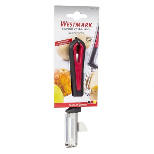 "Sparschäler mit Ausstecher „Gallant“, Linkshänder, Edelstahl image"