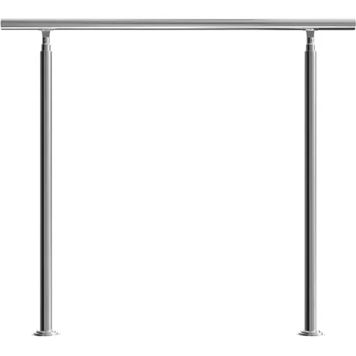 "Geländer - Edelstahl - silber - 107,5 x 120 cm image"