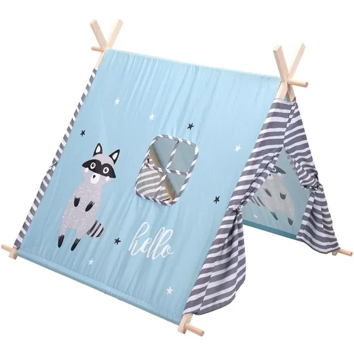 "KidCollection Tipi-Zelt - 106 x 101 x 101 cm - Blau image"