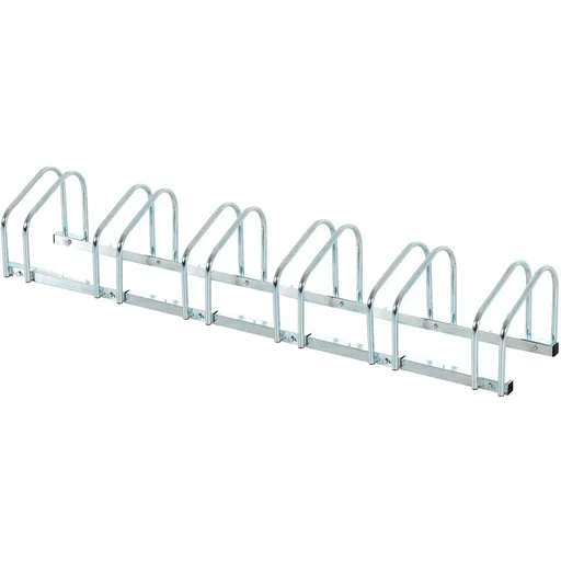 "6er Fahrradständer Radständer Aufstellständer Fahrrad Ständer Stahl verzinkt image"