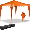 Faltpavillon Capri - Popup 3x3m orange