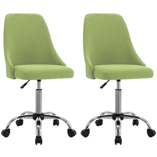 "Esszimmerstühle 2 in Stoff grün image"