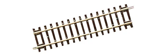 "12 Stück Gerades Gleis DG1, Diagonalgerade, Länge 119 mm image"