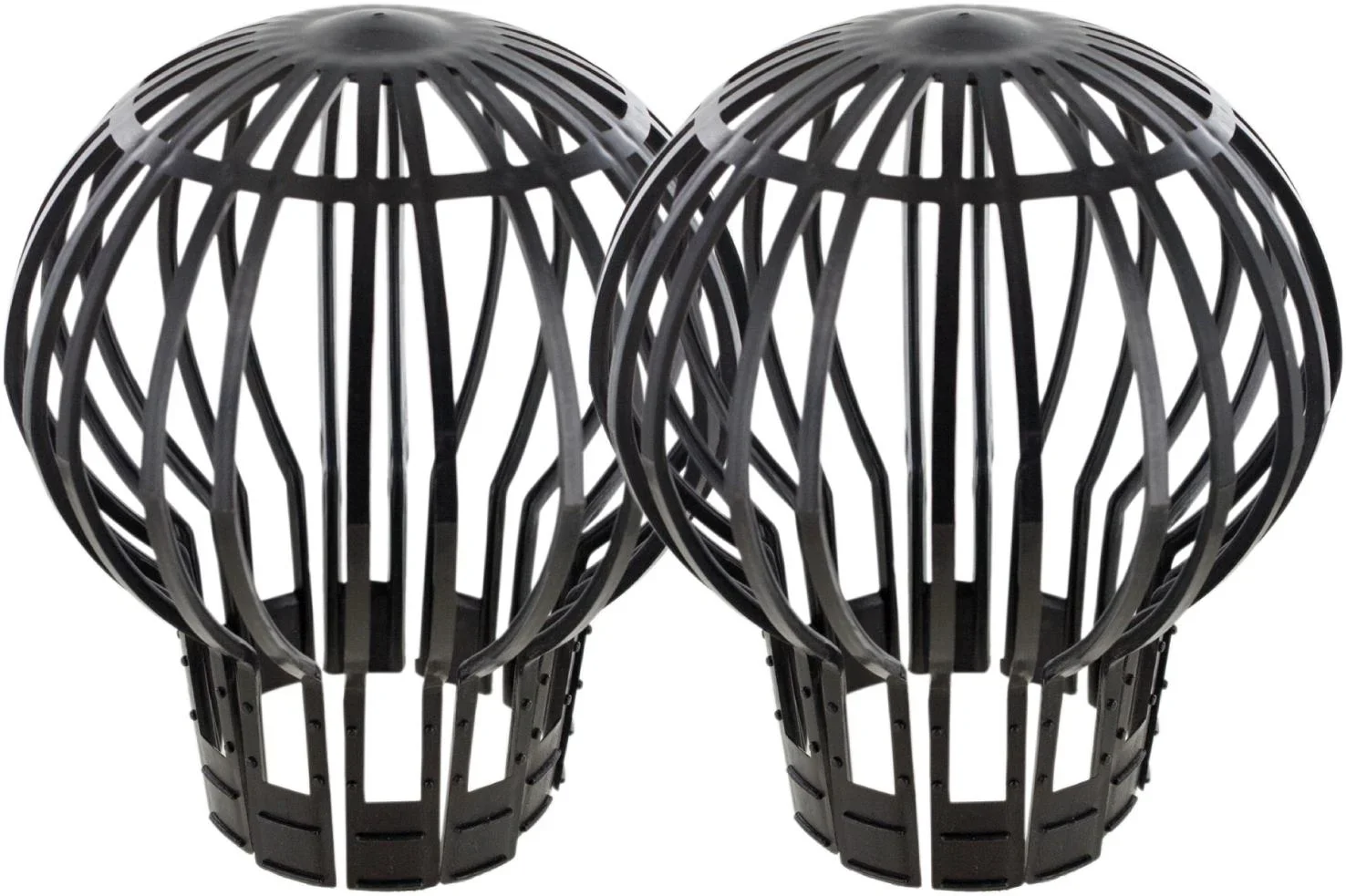 Regenrohrgitter 2er-Set