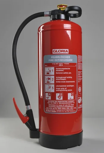 "Feuerlöscher P12 Pro, 12 kg Pulver, 55A, 233B,C, Schlagknopf, frostsicher image"