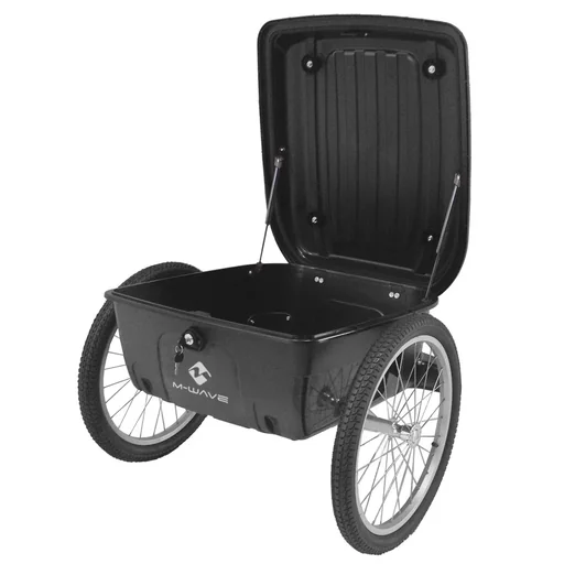 "Gepäck-Fahrradanhänger, Alu-Rahmen - schwarz - 20 image"