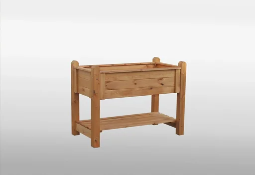 "Kräuterbeet massiv, honigbraun, groß image"