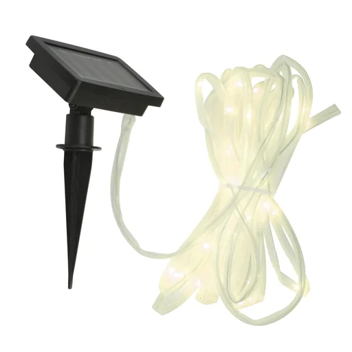 "Solar Lichterschlauch mit 50 LEDs image"