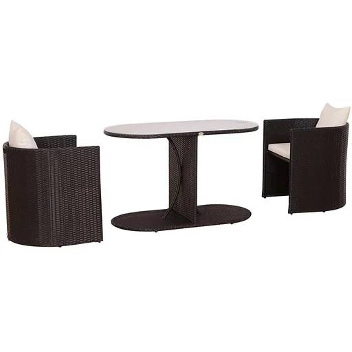 "Polyrattan Gartenmöbel als 7-teiliges Set image"