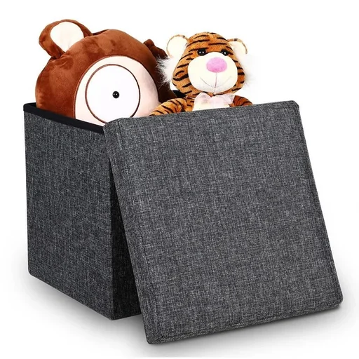 "Klappbarer Hocker mit Ablage image"