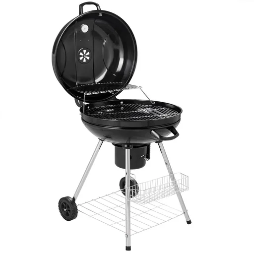 "Barbecue - BBQ - auf zwei Rädern - Schwarz - 90x58x68cm image"