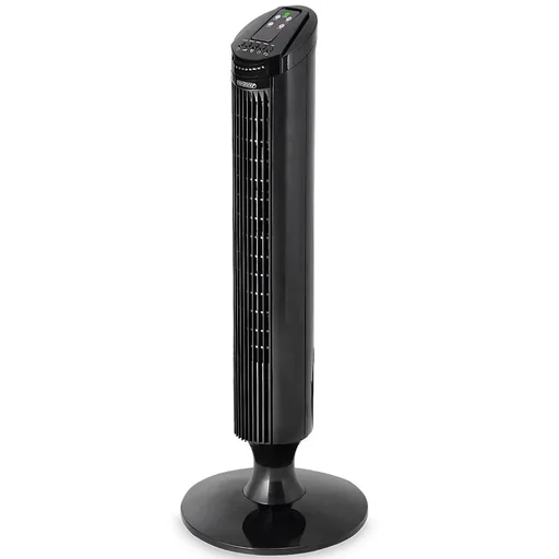"Turmventilator mit Fernbedienung, Turbofuncite & Aromabox schwarz image"