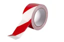 Warn- und Kennzeichnungsklebeband, rot/weiß, 33 m