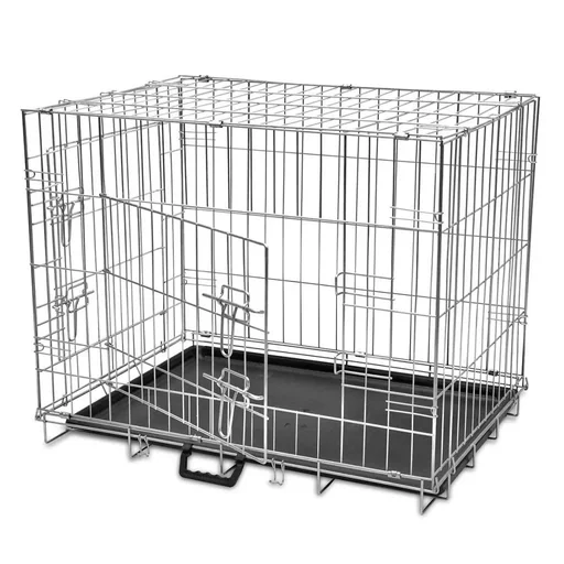 "Zusammenklappbare Hundehütte L Metall image"