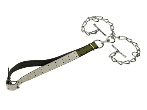 "Halsband, 150 x 5 cm mit Kette aus Trevira image"