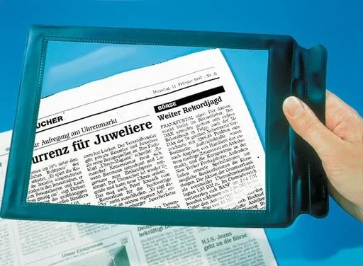 "Leselupe, 300 % Vergrößerung, schwarz image"