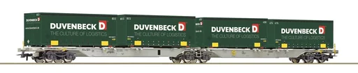 "Container-Doppeltragwagen, DB AG image"
