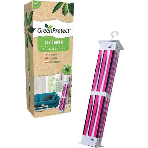 "Grün schützen Fliegenfalle klebrig image"