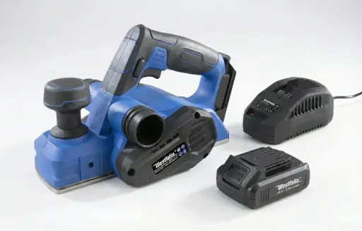 "Akku Hobel 18 Volt Li-Ion AH18 inkl. Akku 2,0 Ah und Ladegerät image"