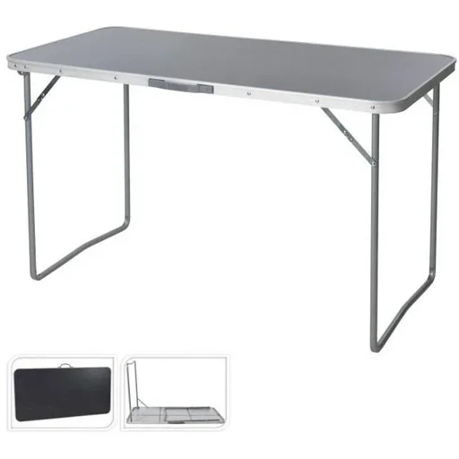"Soellaart Rechteckiger Campingtisch - Grau - 120X60x70cm image"