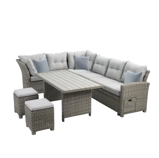 "Gartenmöbel-Lounge-Set "Malia" - halbrund image"
