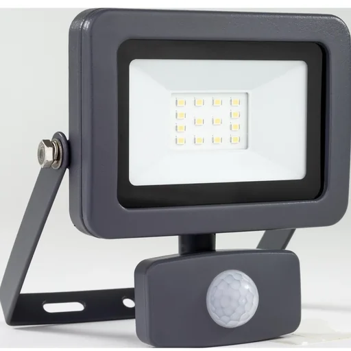 "LED-Fluter mit Bewegungsmelder, 10 Watt, IP44 image"