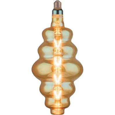 "VT-2169 XXL Dimmbare Design-LED-Glühlampe - 8W - 2000K - E27 Fassung - S180 - Gold image"