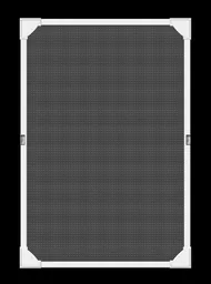 Fliegengitter für Dachfenster mit Magnetrahmen, Farbe weiß, 80 x 140 cm