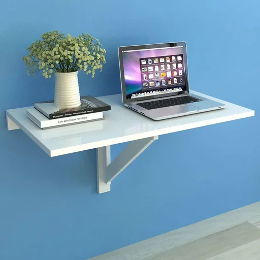 "Wandtisch klappbar 100x60 cm weiß image"