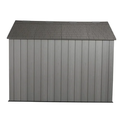 "Kunststoff Gerätehaus Saturn dunkelgrau, 244 x 305 x 244 cm image"