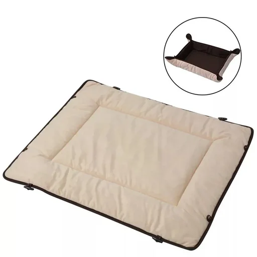"Hundebett braun 65x100 cm image"