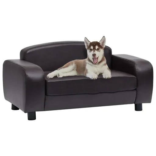 "Hundebank 80x50x40 cm Leder b image"